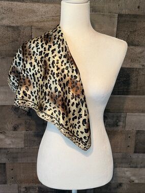 Leopard Print Scarf
